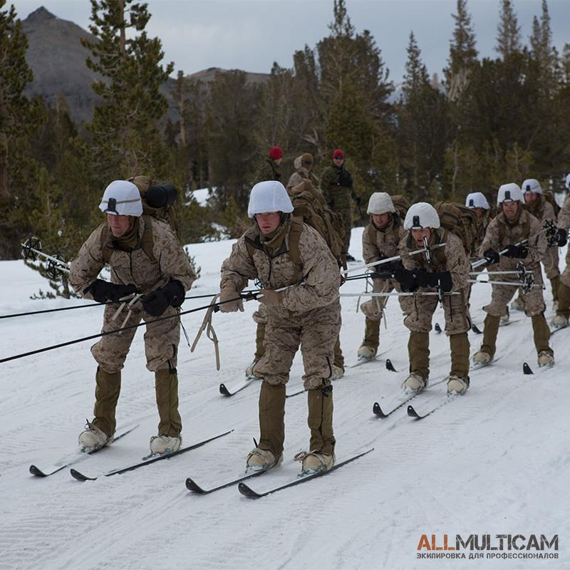 Военные лыжники применение лыж в военном деле