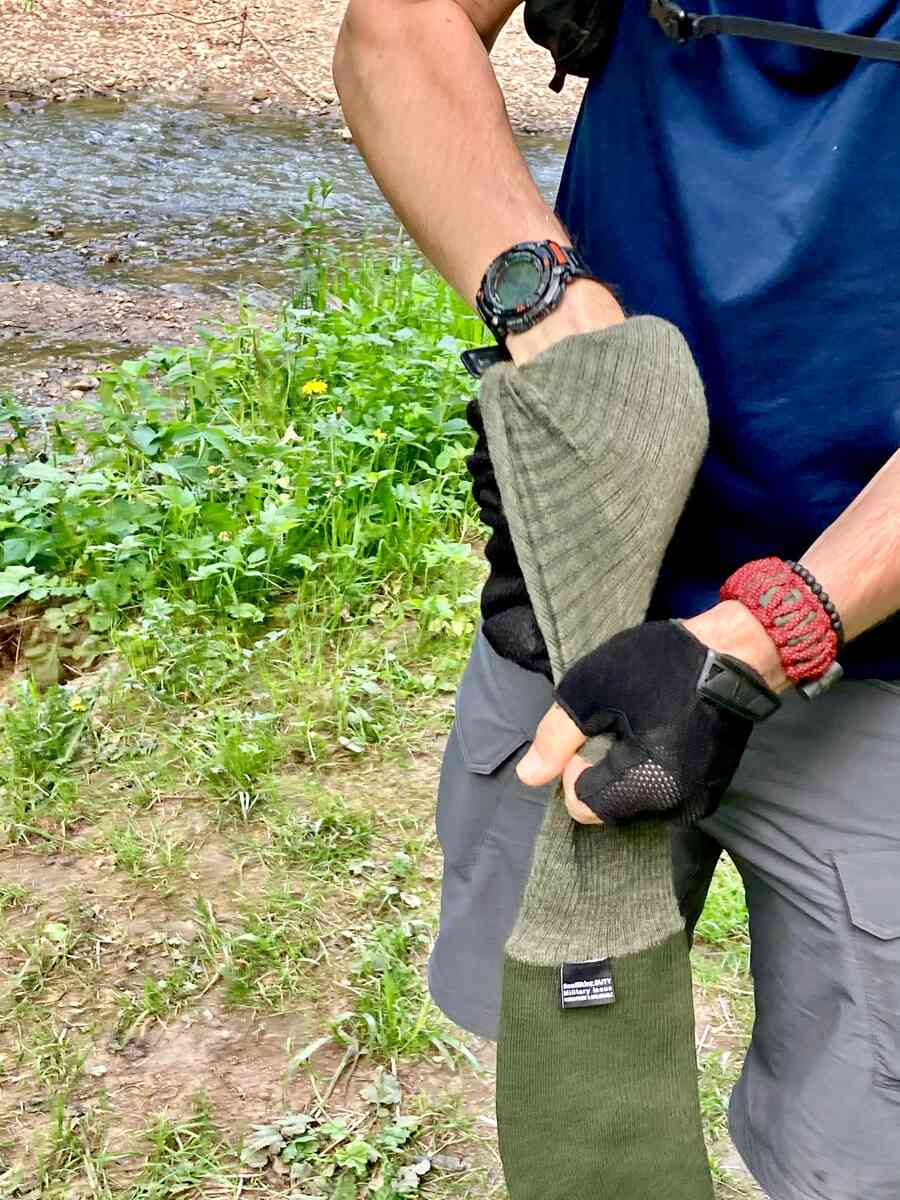 Носки SealSkinz с лайнерами Водонепроницаемые носки SealSkinz с утепляющими лайнерами