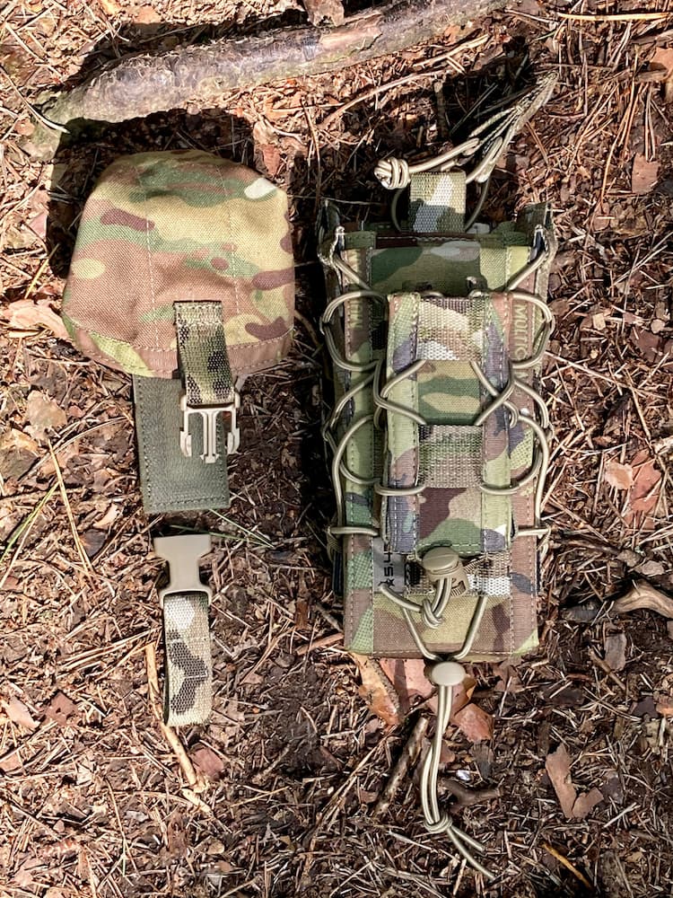 Тактический подсумок в камуфляже Multicam