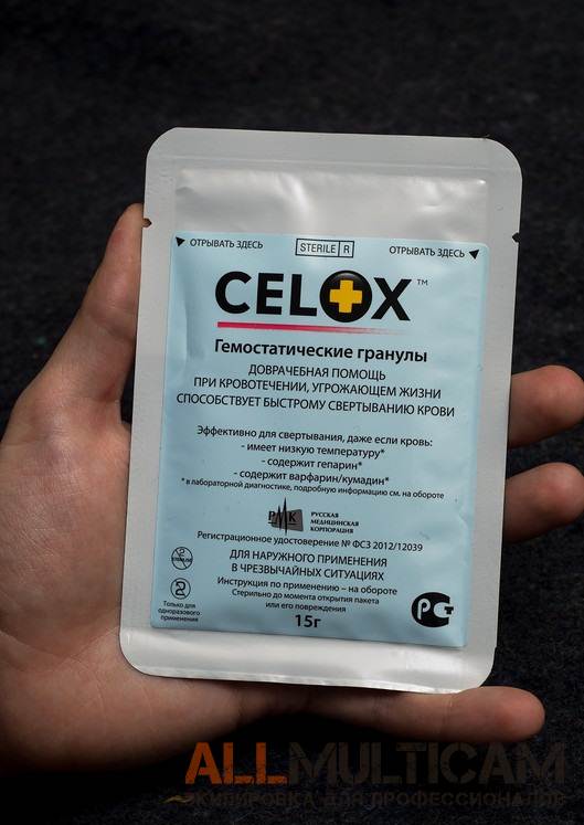 Обзор гемостатических средств Celox