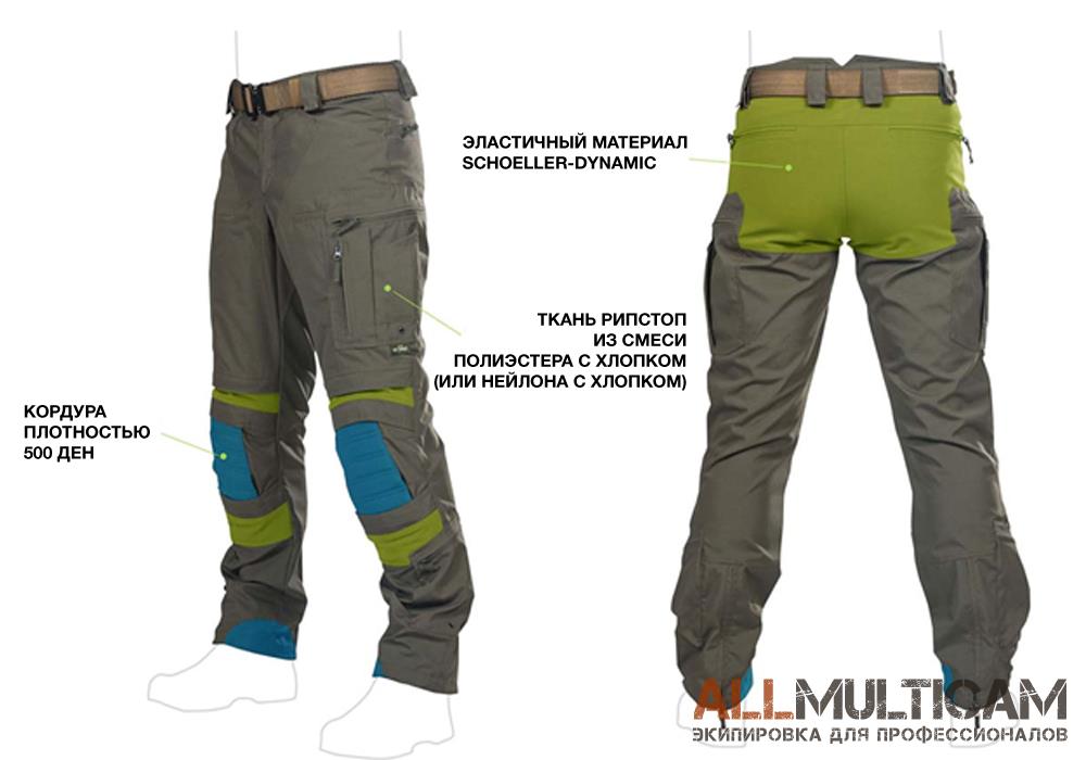 Techwear Тактические штаны с несколькими карманами