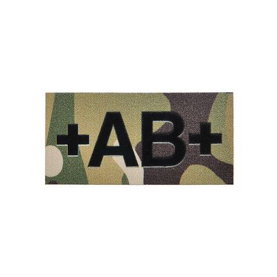 ИК шеврон "ГРУППА КРОВИ "IV R+" | Военторг ALLMULTICAM 