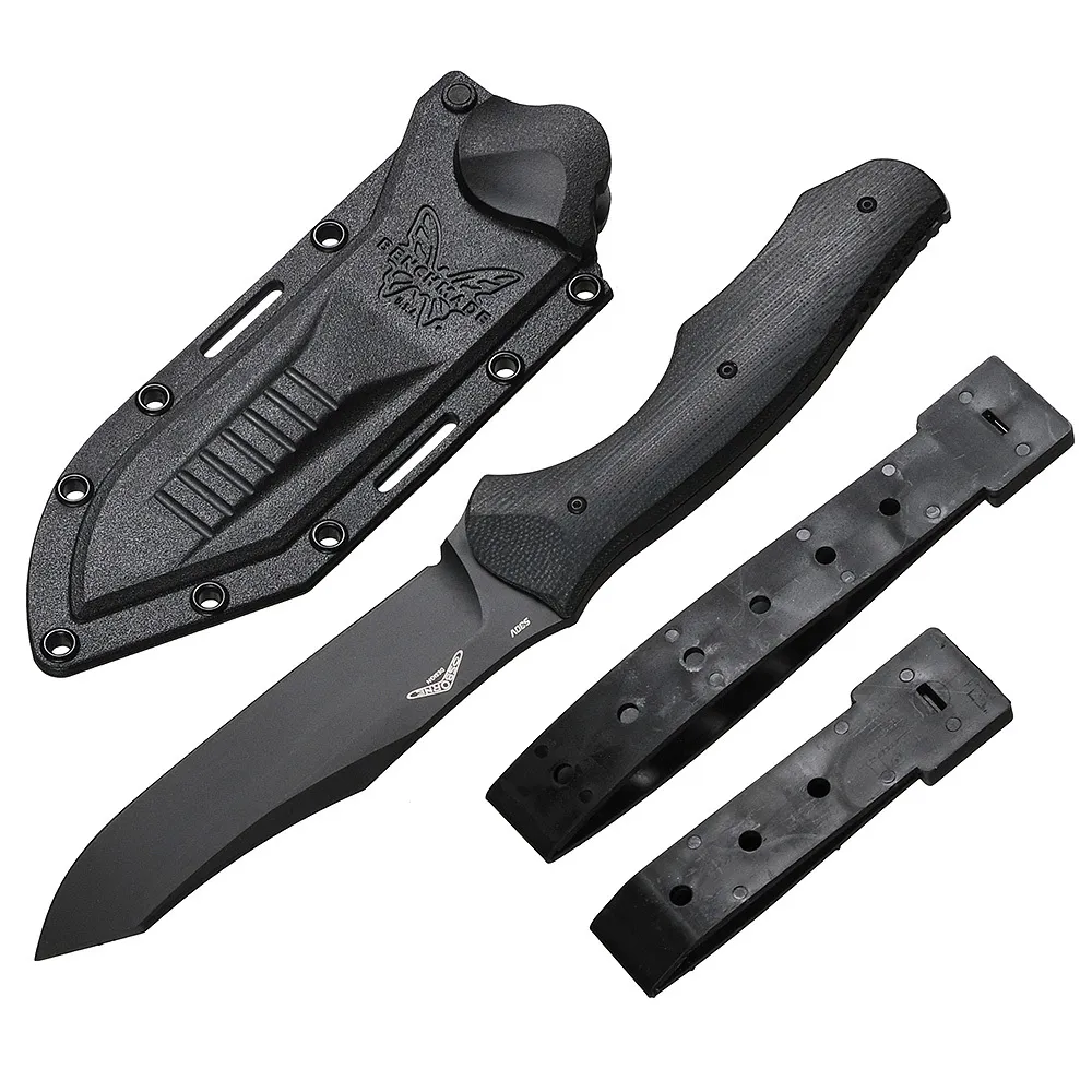 Тактический нож 183 Osborne Fixed Contego Black Plain Benchmade