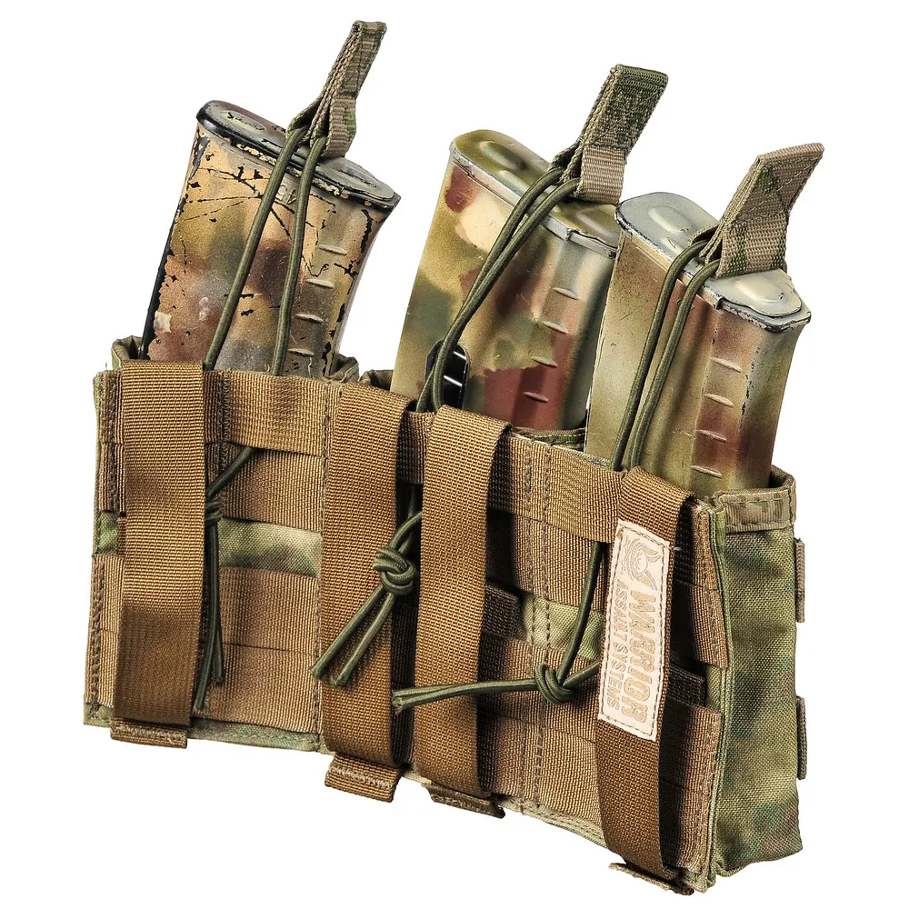 Открытый подсумок под три магазина Warrior Assault Systems