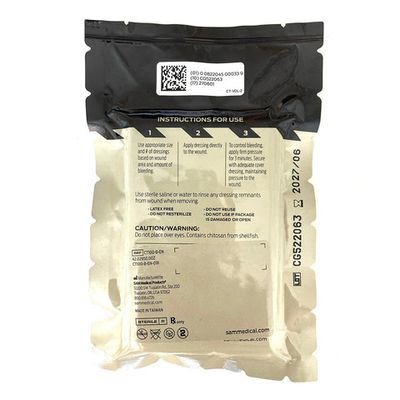 Гемостатическая повязка 7,6 х 122 см ChitoSAM100 Sam Medical | Военторг ALLMULTICAM 