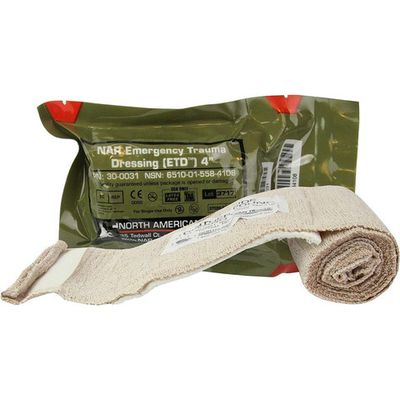 Стерильный бинт Emergency Trauma Dressing (ETD) - 4 in. North American Rescue | Военторг ALLMULTICAM 