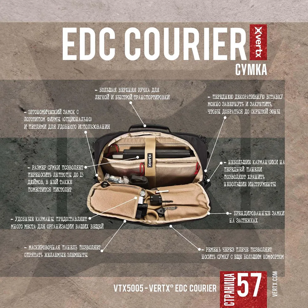 Сумка EDC Courier Vertx