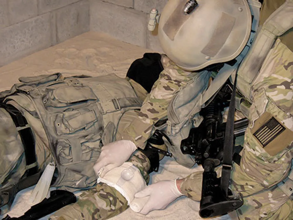 Эластичный марлевый бинт с клапаном давления (3 метра, 4 слоя) Olaes Modular Bandage Tactical Medical Solutions