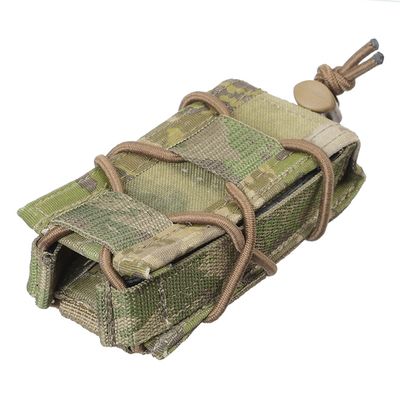Универсальный подсумок открытого типа на кнопках под 1 пистолетный магазин 5.45 DESIGN | Военторг ALLMULTICAM 
