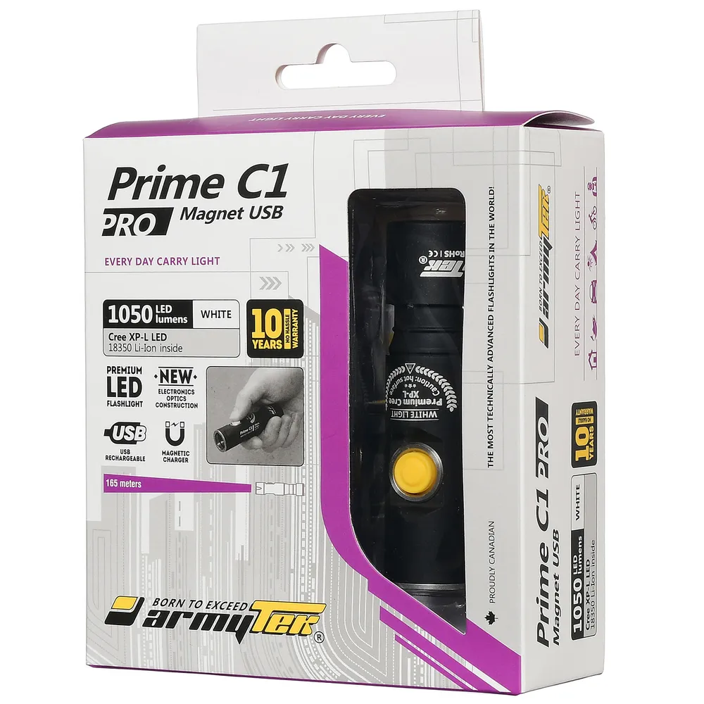 Фонарь Prime C1 Pro Magnet USB Armytek