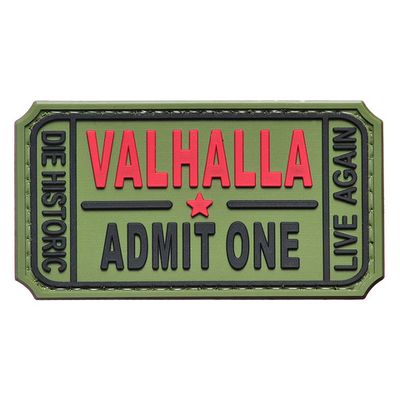 Шеврон "БИЛЕТ В ВАЛЬХАЛЛУ" | Военторг ALLMULTICAM 