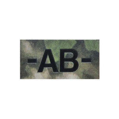 ИК шеврон "ГРУППА КРОВИ "IV R-" | Военторг ALLMULTICAM 