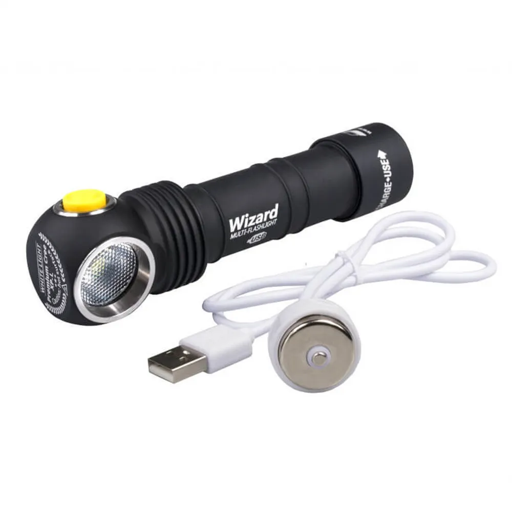 Мультифонарь Wizard Pro V3 Magnet USB+18650 XHP50 Armytek