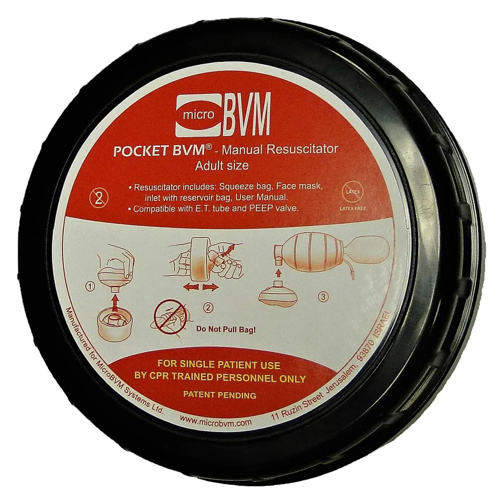 Помпа для ИВЛ Pocket Bag Valve Mask Micro BVM