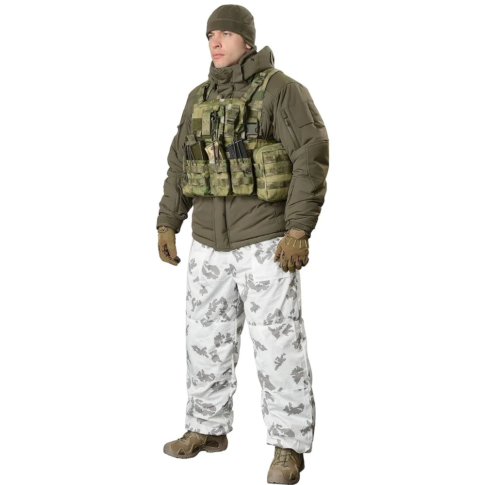 Белый маскировочный халат "МИРАЖ" 5.45 DESIGN