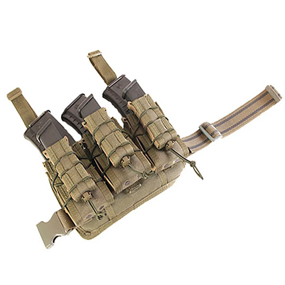 Тактический тройной подсумок Decker High Speed Gear