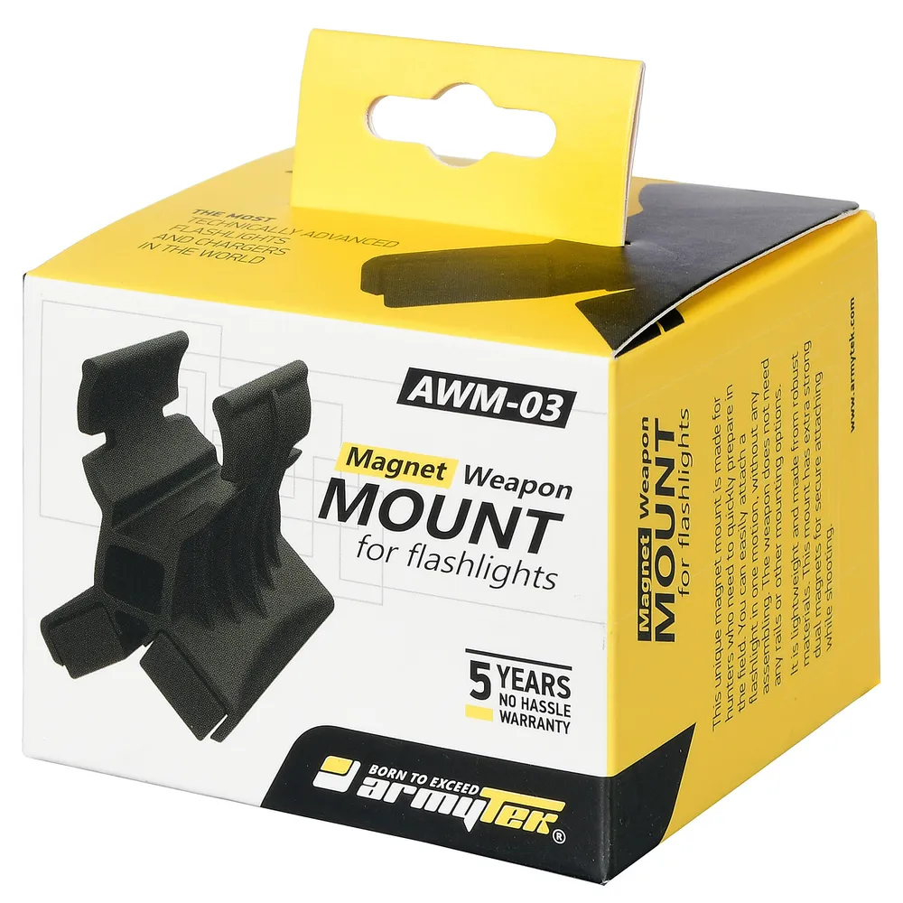 Магнитное подствольное крепление AWM-03 Armytek