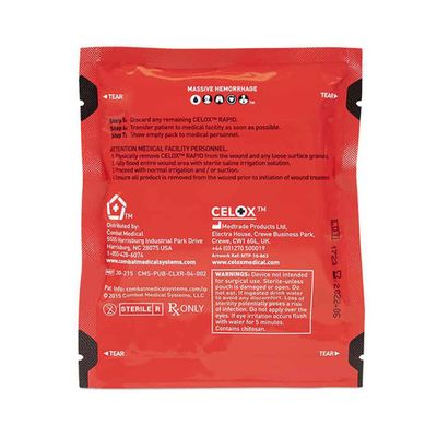 Гемостатический бинт Rapid Red Celox | Военторг ALLMULTICAM 