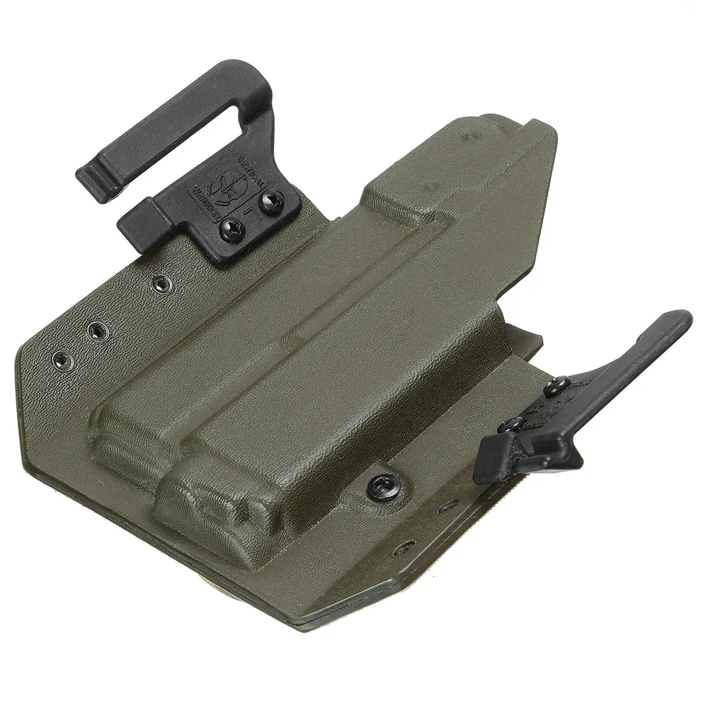 Быстросъемная кобура из Kydex под Glock с фонарём 5.45 DESIGN