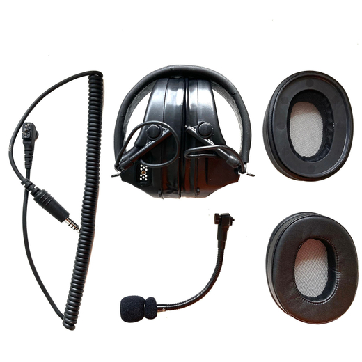 Военные наушники с гарнитурой АШП-01 Priboy Tactical