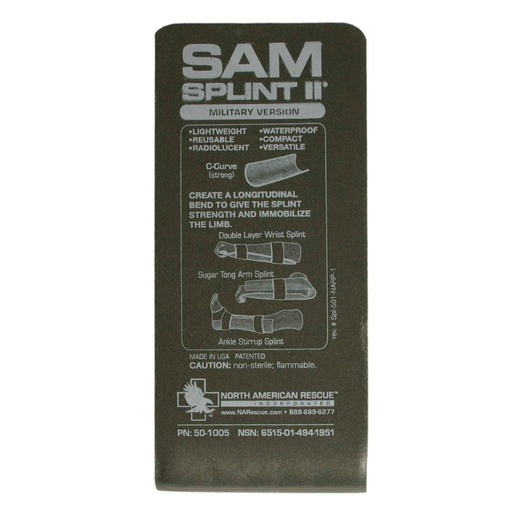 Ультралегкая иммобилизационная формовочная шина SAM Splint II