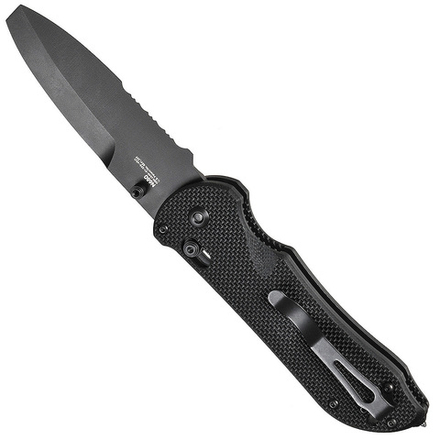 Тактический складной нож со стропорезом 9160 SBK Benchmade