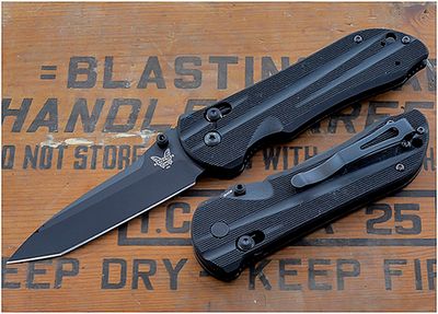 Тактический складной нож 909 BK Mini-Stryker Benchmade | Военторг ALLMULTICAM 