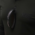 Рубашка-поло с длинным рукавом 5.45 DESIGN Black