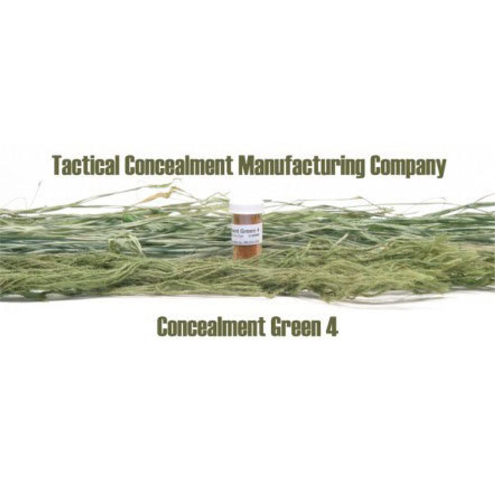 Маскировочная краска для ткани Concealment Green 4 | Tactical Concealment (США)