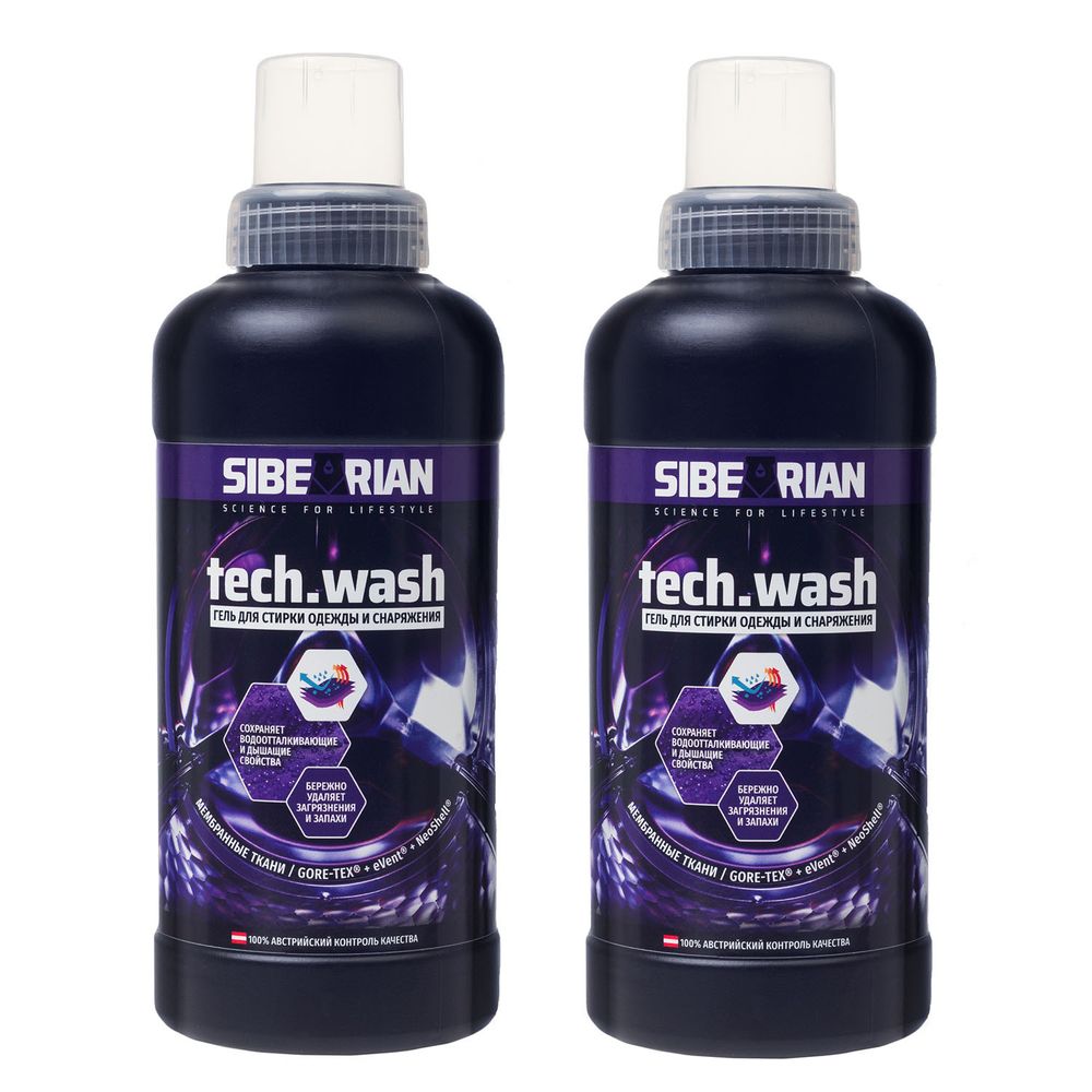 Гель для стирки одежды и снаряжения Tech Wash Sibearian