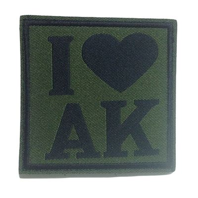 Шеврон "I LOVE AK" | Военторг ALLMULTICAM 