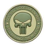Шеврон "КАРАТЕЛЬ GOD WILL JUDGE OUR ENEMYS"