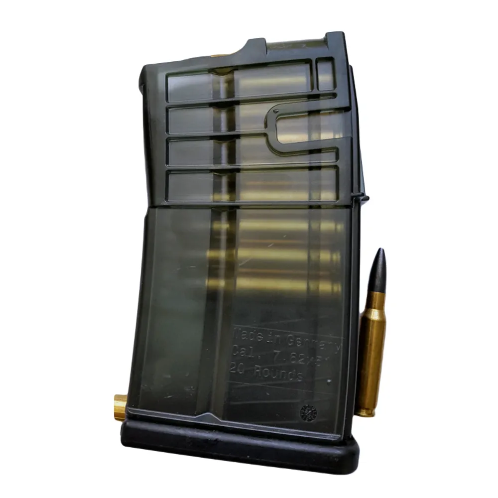 Полимерный магазин на 20 патронов калибра 7.62 Heckler Koch
