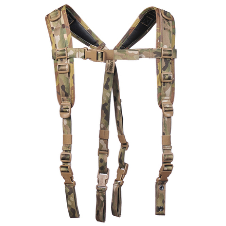 Подтяжки с тонким профилем без резинок Elite Ops Low Profile Harness Warrior Assault Systems