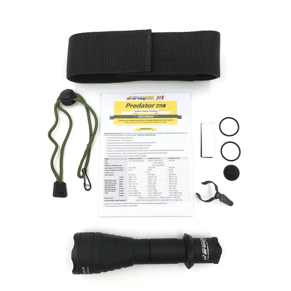 Тактический фонарь Predator Pro V3 XHP35 HI Armytek