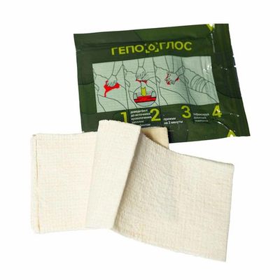 Гемостатический бинт Гепоглос 8х100 см | Военторг ALLMULTICAM 