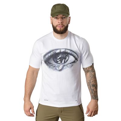 Футболка с принтом "Глаз" 5.45 DESIGN | Военторг ALLMULTICAM 