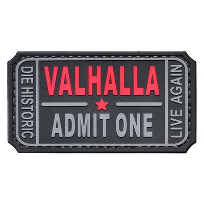 Шеврон "БИЛЕТ В ВАЛЬХАЛЛУ" | Военторг ALLMULTICAM 