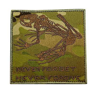 Патч "Never Forget Never Forgive" | Военторг ALLMULTICAM 