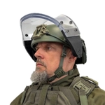 Забрало Бр1 с креплением на рейлинг 5.45 Design