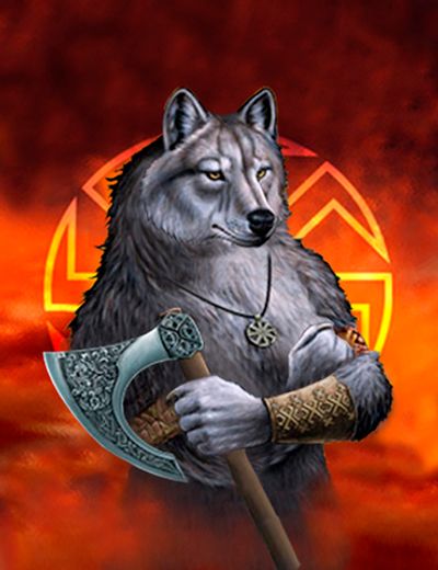 3D Магнит "Волк С Секирой" | Военторг ALLMULTICAM 