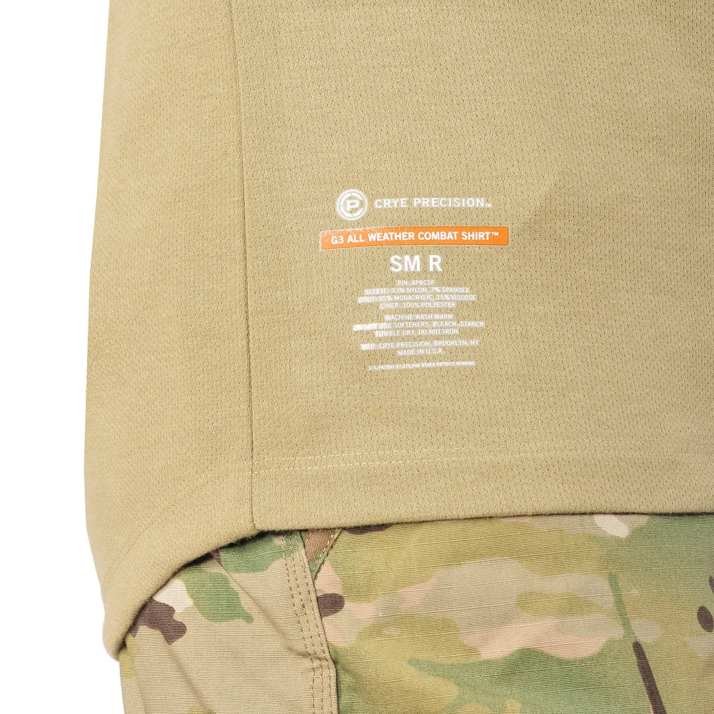 Тактическая рубашка всепогодная G3 Crye Precision