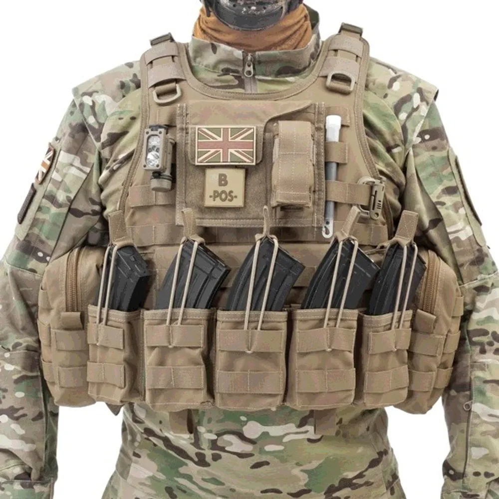 Тактический разгрузочный жилет с подсумками под АК Ricas Compact Warrior Assault Systems