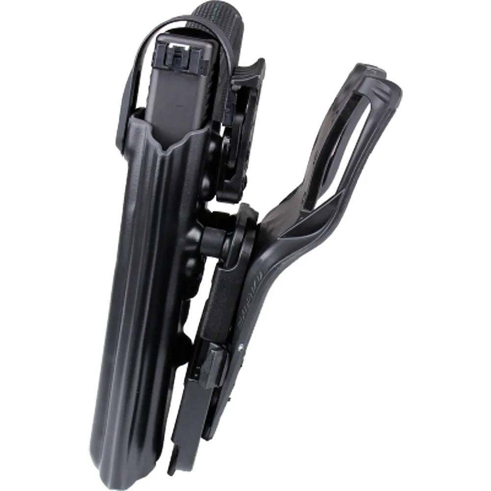 Тактическая пластиковая кобура для Глок, ПЯ, Sig Sauer без фонаря WRS Level II Duty Holster Blade-Tech