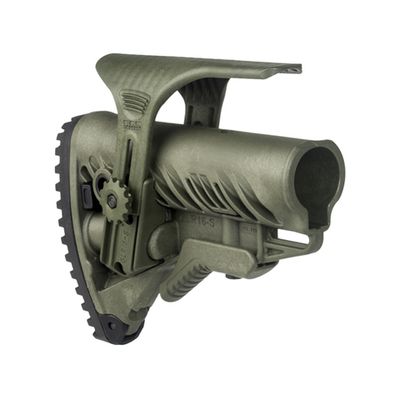 Полимерный приклад с упором для щеки GLR-16 CP Fab-Defense | Военторг ALLMULTICAM 