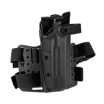 Тактическая пластиковая кобура для Глок 17, Sig Sauer с фонарём WRS Level II Duty Holster