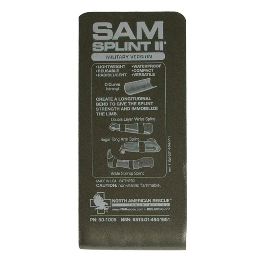 Ультралегкая иммобилизационная формовочная шина SAM Splint II
