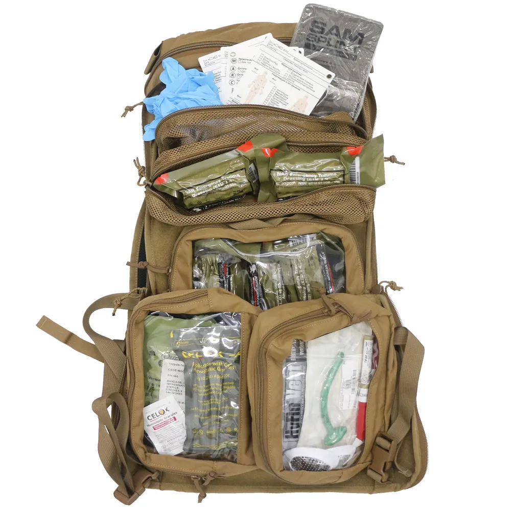 Укомплектованный медицинский рюкзак Assault Medic Bag Tactical Medical Solutions