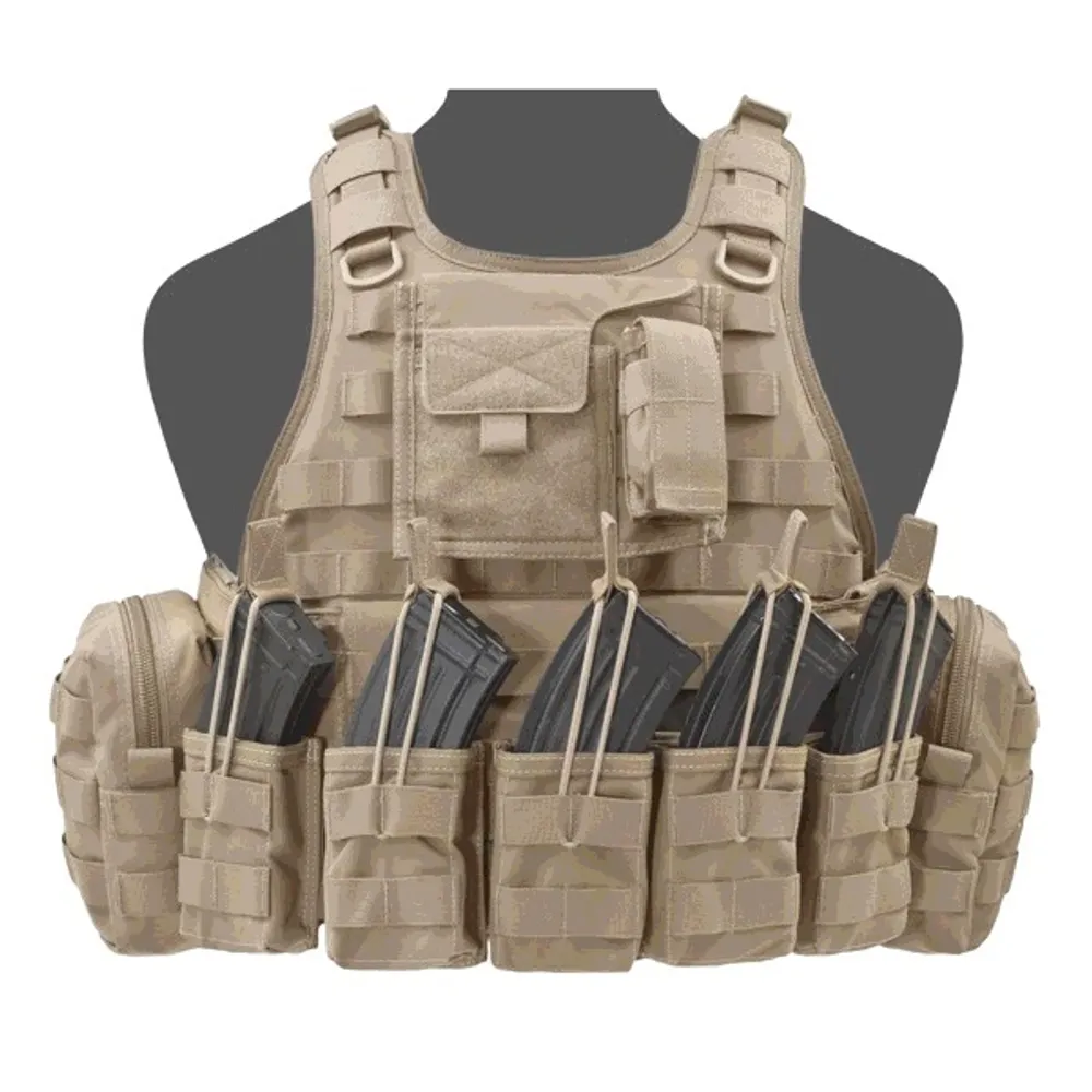 Тактический разгрузочный жилет с подсумками под АК Ricas Compact Warrior Assault Systems