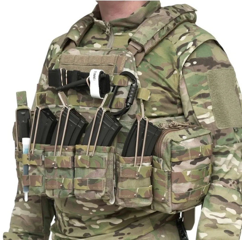 Тактический разгрузочный жилет с подсумками под 7,62-мм АК DCS Warrior Assault Systems